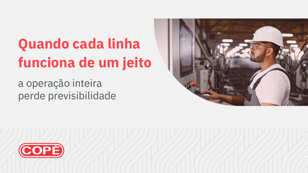 Padronização industrial reduz custo